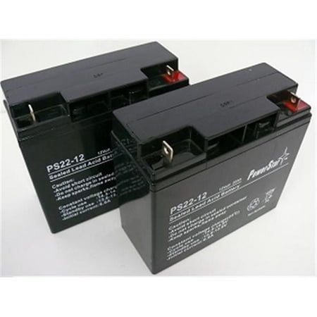 PowerStar PS12-22-2Pack11 Replacement APC RBC7 UP Battery For SU1400NET High Rate 22AH