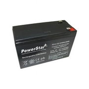 PowerStar PS12-9-RBC2-4 UPS Replacement Battery Pack for APC BE500-IN - APC RBC2 Cartridge No. 2 - Leakproof 12V 9Ah