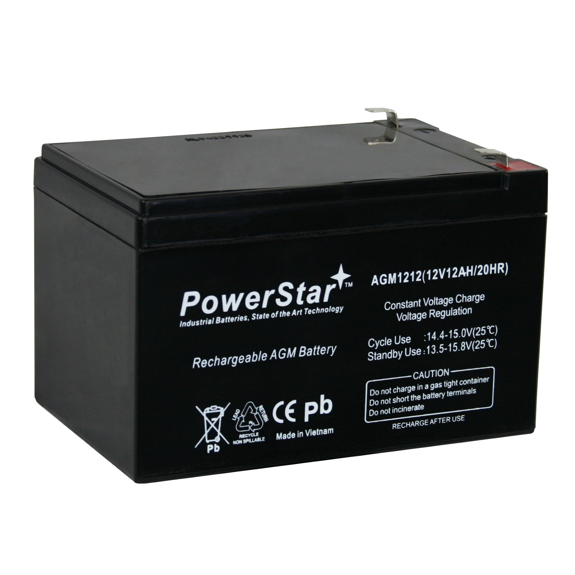 PowerStar RBC4 12V Automotive Battery 850 CCA for Scooter