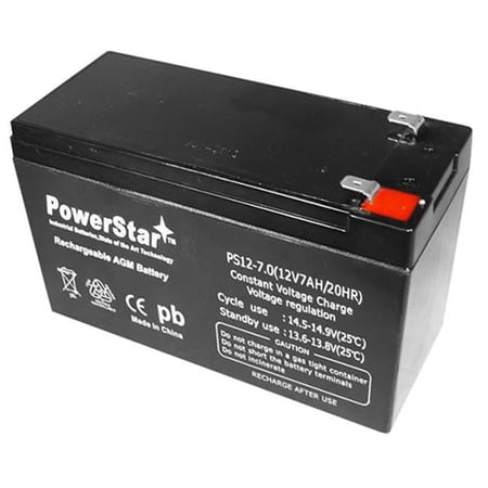 PowerStar UPS Replacement Battery Pack for APC BX1500BP - APC RBC33 Cartridge No. 33 - Leakproof 12V 7Ah
