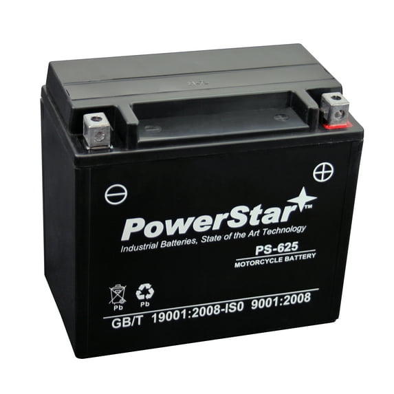 PowerStar YB16CL-B , PS-625 Motorcycle Battery Compatible with BMW R1150RS 2001 to 2004