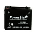 thumbnail image 1 of PowerStar YTX12-BS Motorcycle Battery Compatible with Kawasaki VN900C Vulcan 900 Custom 2007 to 2019, 1 of 8