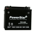 thumbnail image 1 of PowerStar YTX12-BS Motorcycle Battery Compatible with Suzuki C50C Boulevard 2006 to 2008, 1 of 6