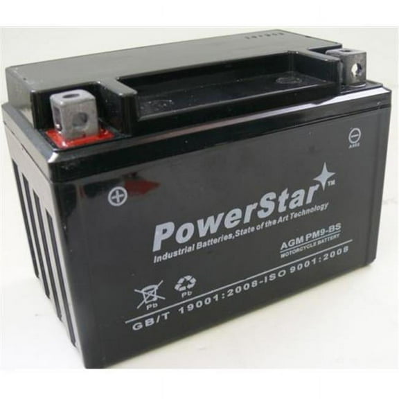PowerStar pm9-bs-123 Battery Fits Or Replaces Yamaha Motorcycle 600 Cc 1998-1992 Xj600