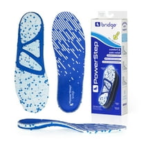 PowerStep Bridge Arch Support Insoles for Men & Women, Memory Foam Comfort Pain Relief Orthotics for Plantar Fasciitis