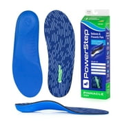 PowerStep Pinnacle High Arch Supporting Full Length Orthotic Shoe Insoles for Plantar Fasciitis & Supination
