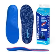 PowerStep Pinnacle Junior Full Length Orthotic Shoe Insoles with Neutral Arch Support for Kids & Toddlers, Pediatric Flatfoot