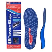 PowerStep Pinnacle Plus Orthotic Shoe Insoles with Metatarsal Pad and Neutral Arch Support for Metatarsalgia and Ball of Foot Pain