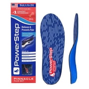 PowerStep Pinnacle Plus Orthotic Shoe Insoles with Metatarsal Pad and Neutral Arch Support for Metatarsalgia and Ball of Foot Pain