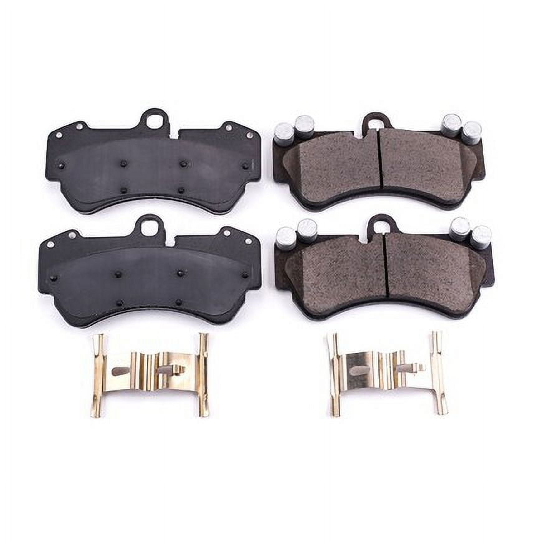 PowerStop 17-1007 Disc Brake Pad Set Mercedes-Benz, Porsche, Volkswagen (4.2) Disc Brake Pad Set - Front