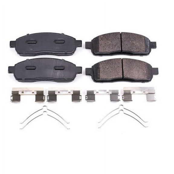 PowerStop 17-1011 Disc Brake Pad Set Ford, Lincoln Disc Brake Pad Set - Front