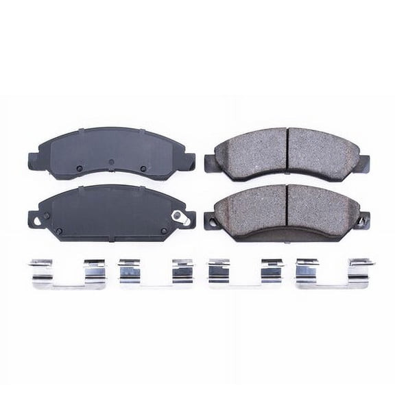 PowerStop 17-1092 Disc Brake Pad Set Cadillac, Chevrolet, GMC (Drum/Disc) Disc Brake Pad Set - Front