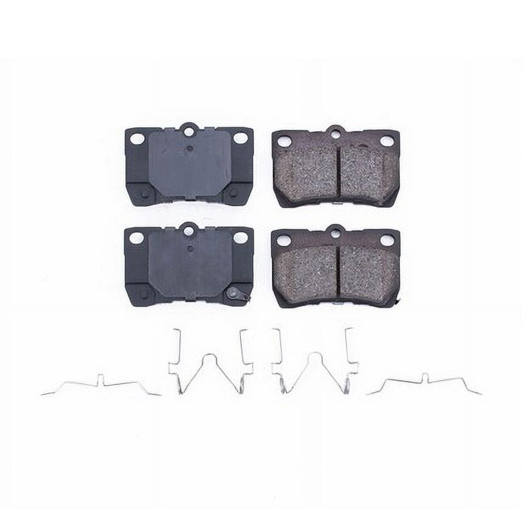 PowerStop 17-1113 Disc Brake Pad Set Lexus (Convertible/Sedan) Disc Brake Pad Set - Rear
