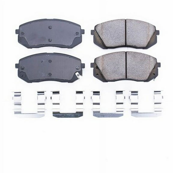 PowerStop 17-1295 Disc Brake Pad Set Hyundai, Kia (AWD) Disc Brake Pad Set - Front