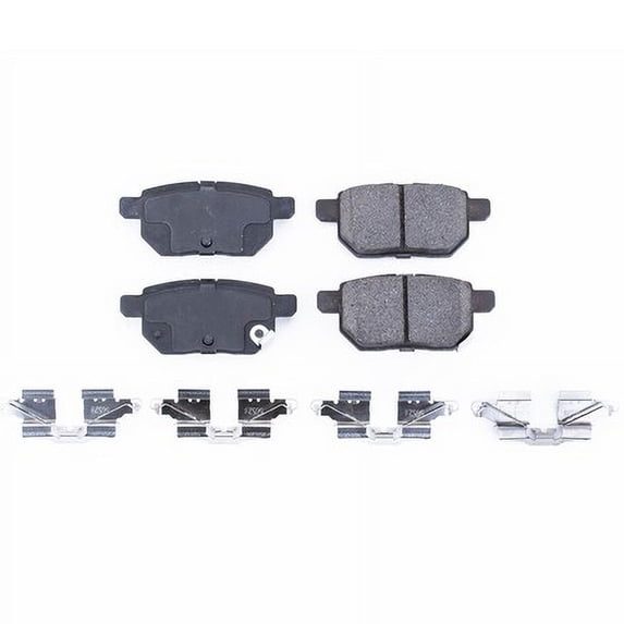 PowerStop 17-1354 Disc Brake Pad Set Pontiac, Scion, Toyota (1.8, 2.4 - Disc - FWD) Disc Brake Pad Set - Rear