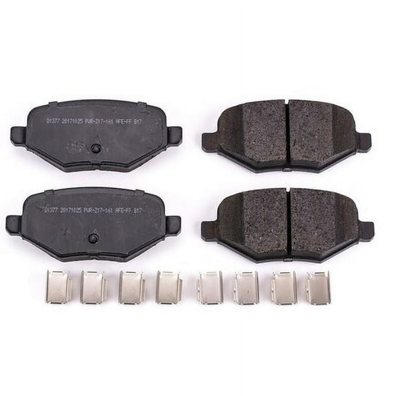 PowerStop 17-1377 Disc Brake Pad Set Ford, Lincoln Disc Brake Pad Set - Rear