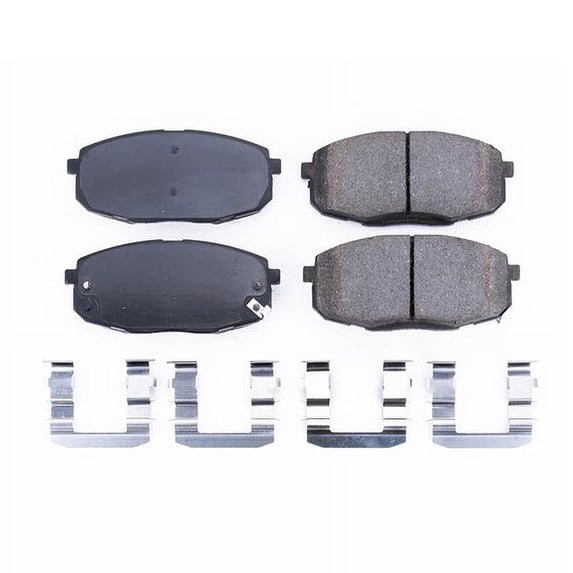 PowerStop 17-1397 Disc Brake Pad Set Hyundai, Kia (Hatchback) Disc Brake Pad Set - Front