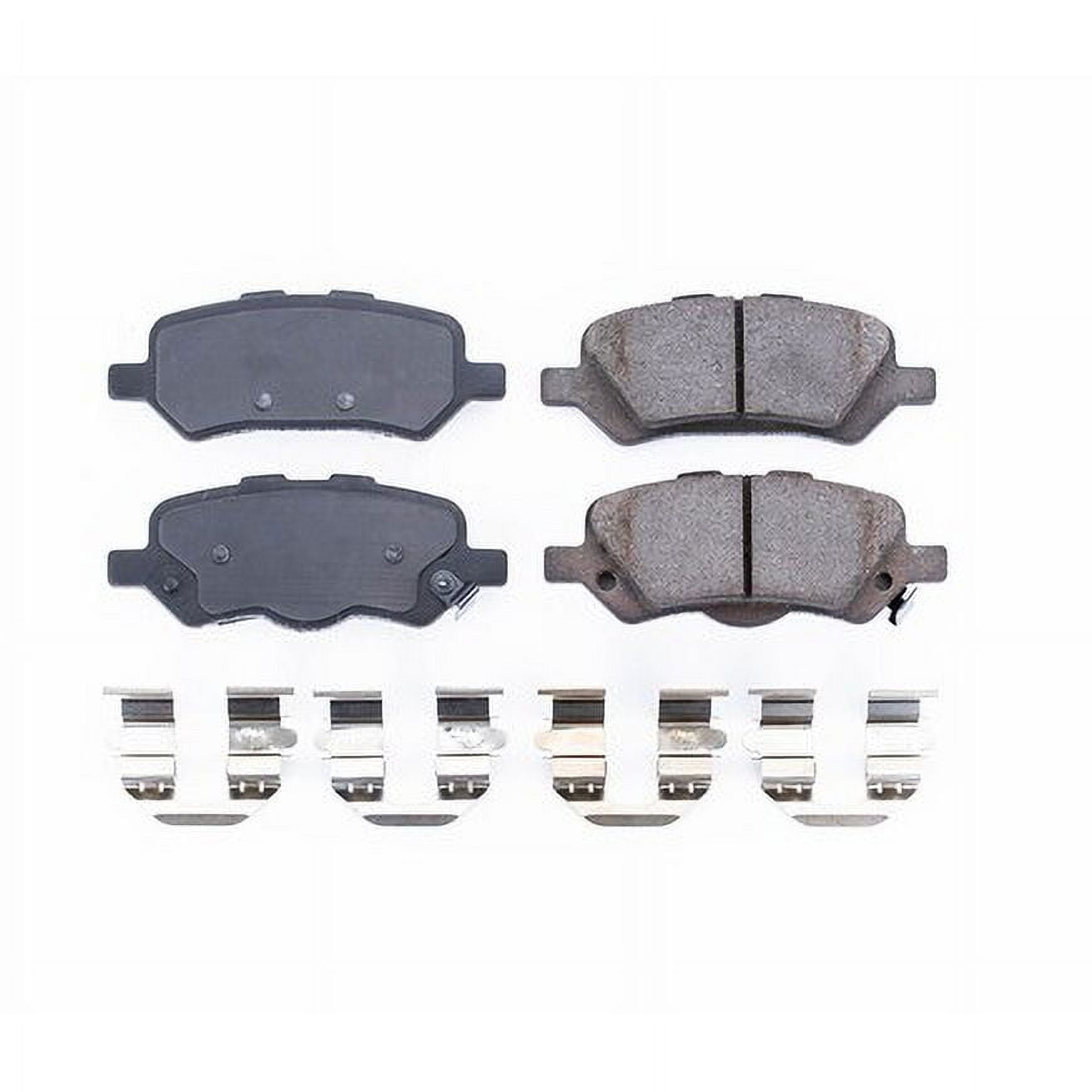 PowerStop 17-1402 Disc Brake Pad Set 09-16 Toyota Venza Disc Brake Pad Set - Rear