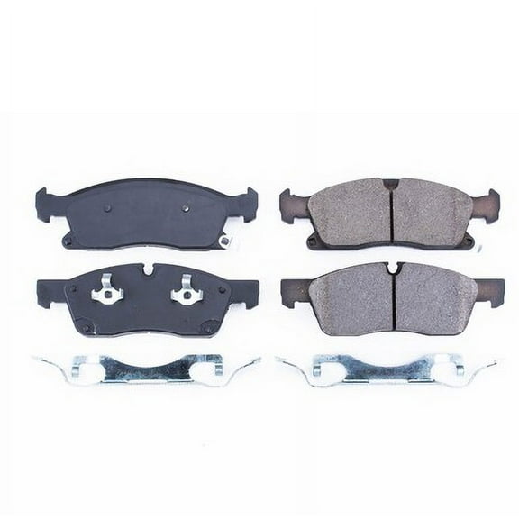 PowerStop 17-1455 Disc Brake Pad Set Dodge, Jeep Disc Brake Pad Set - Front