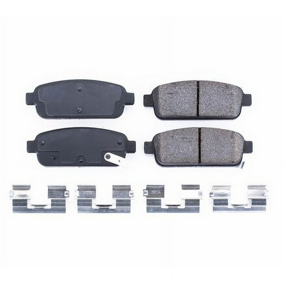 PowerStop 17-1468 Disc Brake Pad Set Buick, Cadillac, Chevrolet Disc Brake Pad Set - Rear