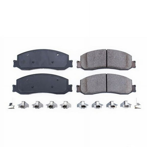 PowerStop 17-1631 Disc Brake Pad Set Ford Disc Brake Pad Set - Front