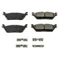 thumbnail image 1 of PowerStop 17-1790 Disc Brake Pad Set Ford, Lincoln Disc Brake Pad Set - Rear, 1 of 1