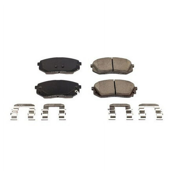 PowerStop 17-1826 Disc Brake Pad Set Hyundai, Kia (Hatchback - 1.6, 2.0, 2.4) Disc Brake Pad Set - Front