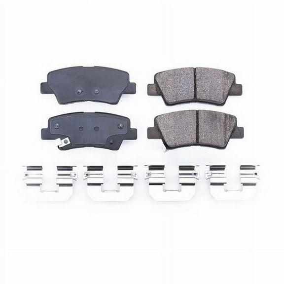 PowerStop 17-1848 Disc Brake Pad Set Hyundai, Kia Disc Brake Pad Set - Rear