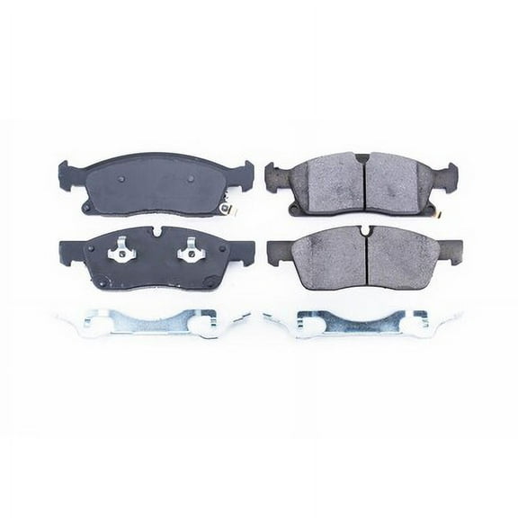 PowerStop 17-1904 Disc Brake Pad Set Dodge, Jeep Disc Brake Pad Set - Front