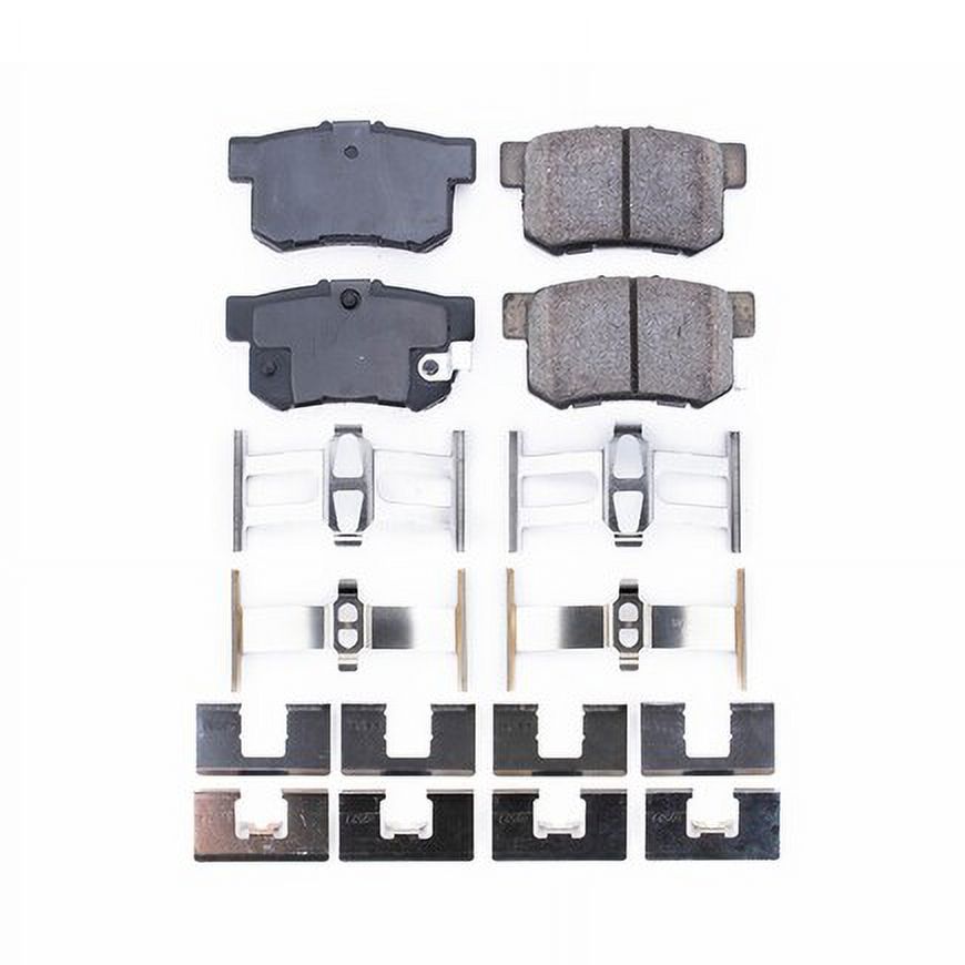 PowerStop 17-537 Disc Brake Pad Set Acura, Honda, Suzuki (Coupe - Disc) Disc Brake Pad Set - Rear