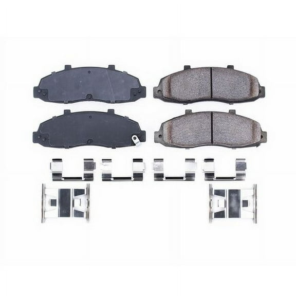 PowerStop 17-679 Disc Brake Pad Set Ford, Lincoln Disc Brake Pad Set - Front