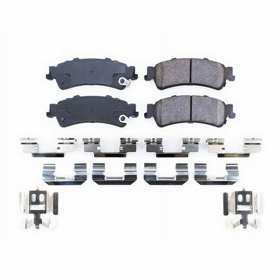 PowerStop 17-792 Disc Brake Pad Set Cadillac, Chevrolet, GMC Disc Brake Pad Set - Rear