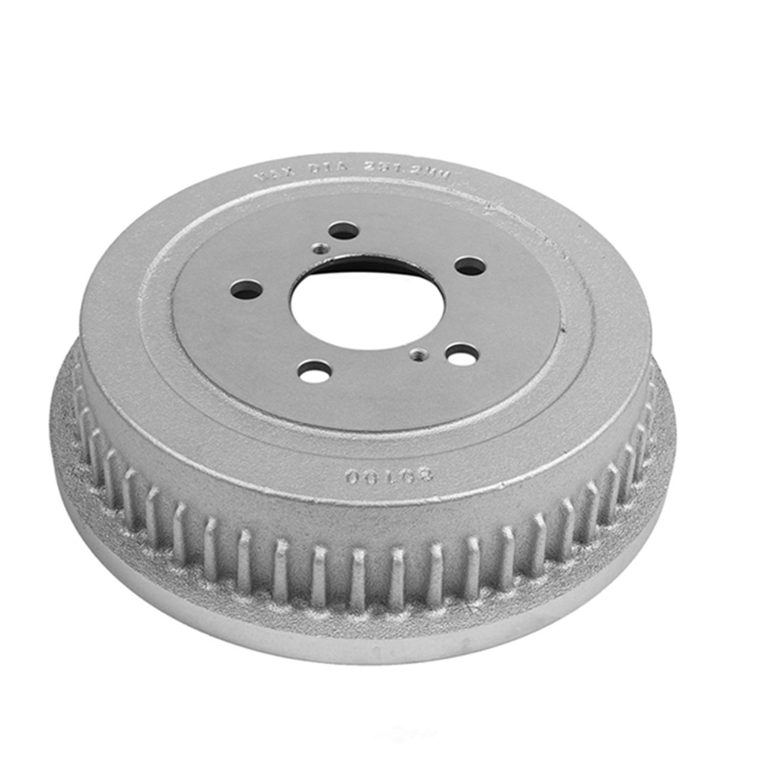 Power Stop AD8729P Rear OE Stock Replacement Coated Brake Drum for 2004-2006 Dodge Grand Caravan, 1996-2007 Chrysler Town & Country