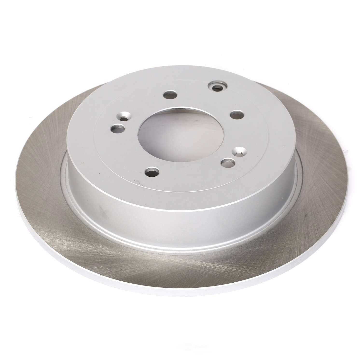 PowerStop JBR1731SCR Rear Coated Hat and Edge Rotor