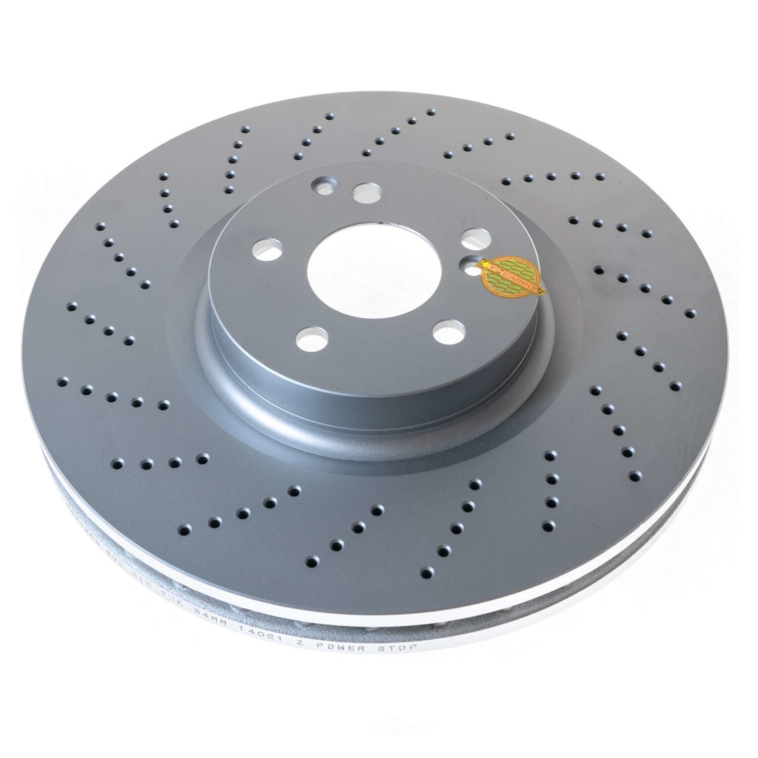 PowerStop EBR1263EVC Power Stop - Front Genuine Geomet Coated Rotor