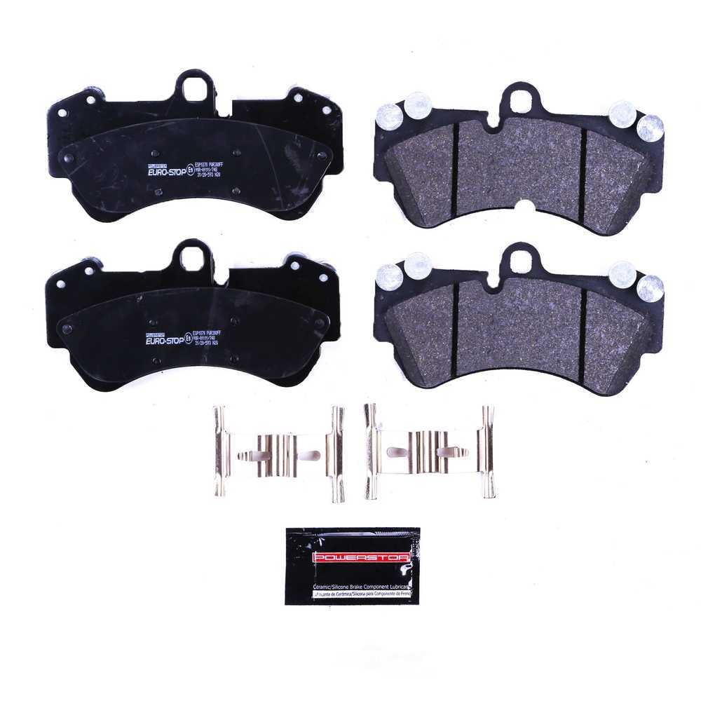 PowerStop ESP1870 Euro-Stop ECE-R90 Brake Pads