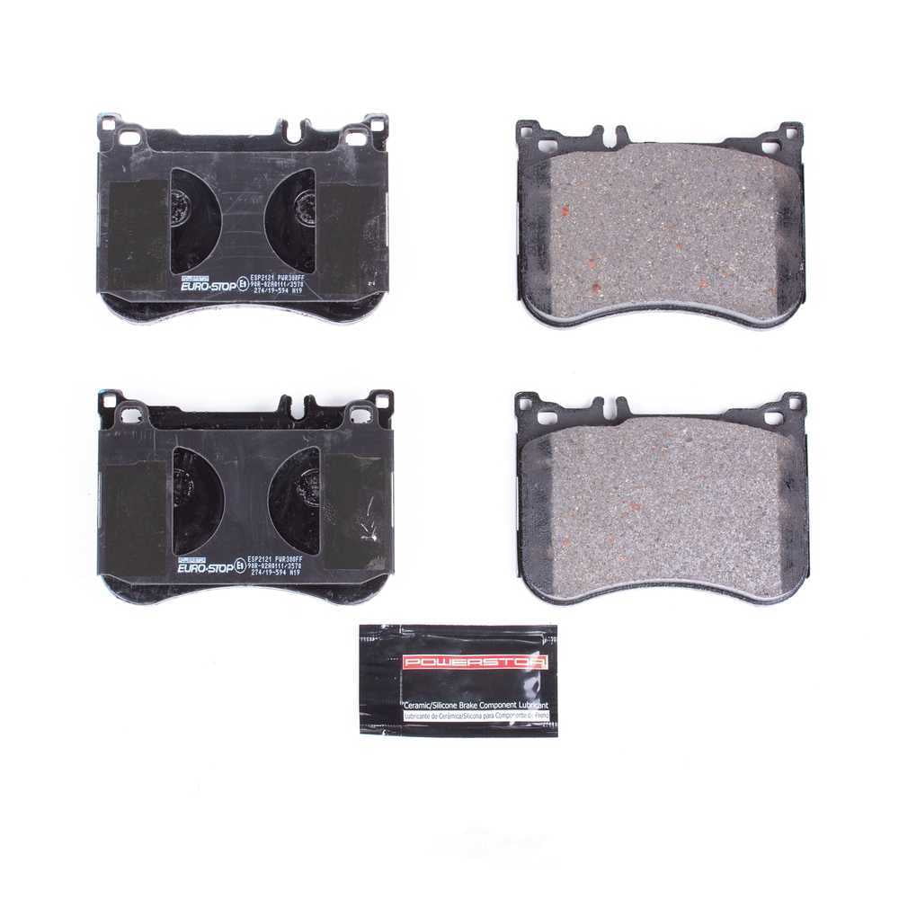PowerStop ESP2121 Euro-Stop ECE-R90 Brake Pads