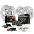 PowerStop Front and Rear Z23 Evolution Sport Brake Pad Rotor Drum and