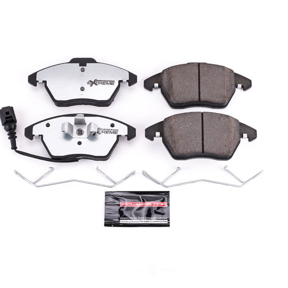 Power Stop Z26-1107 Brake Pad Z26 Street Performance Carbon‑Fiber Ceramic for 2017‑2018 Volkswagen Jetta 2011‑2015 Jetta SE 2012‑2019 Beetle