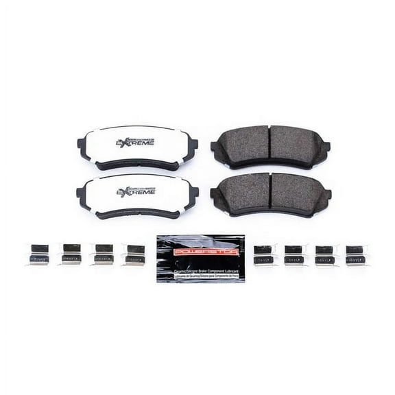 PowerStop Z36-773 Power Stop - Rear Z36 Truck and SUV Carbon-Fiber Ceramic Brake Pads with Fits select: 1998-2007 TOYOTA LAND CRUISER, 1998-2007 LEXUS LX