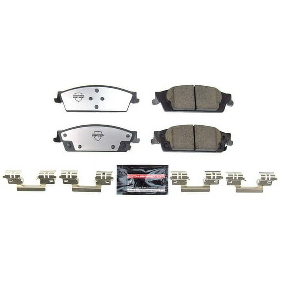 PowerStop Z37-1629 Disc Brake Pad Set Dodge, Jeep, Mercedes-Benz Disc Brake Pad Set - Front