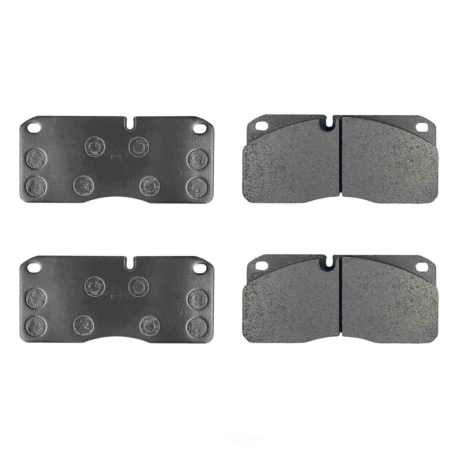 PowerStop Z47-1027 Z47 MD and Fleet Carbon-Fiber Semi-Met Brake Pads