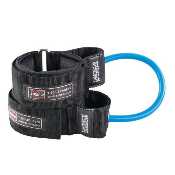 PowerSystems  Power Stepper Ankle Resistance Band - Lite Blue, Intermediate