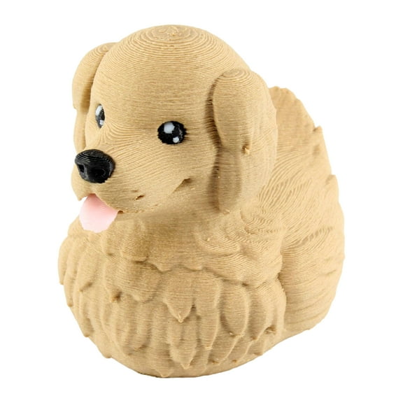 PowerTRC Golden Retriever Duck Figurine – Duck for Jeep Ducking, Fun Car Dashboard Accessory, Unique Dog Figure Gifts, Ducks for Jeeps – 3D Printed in USA