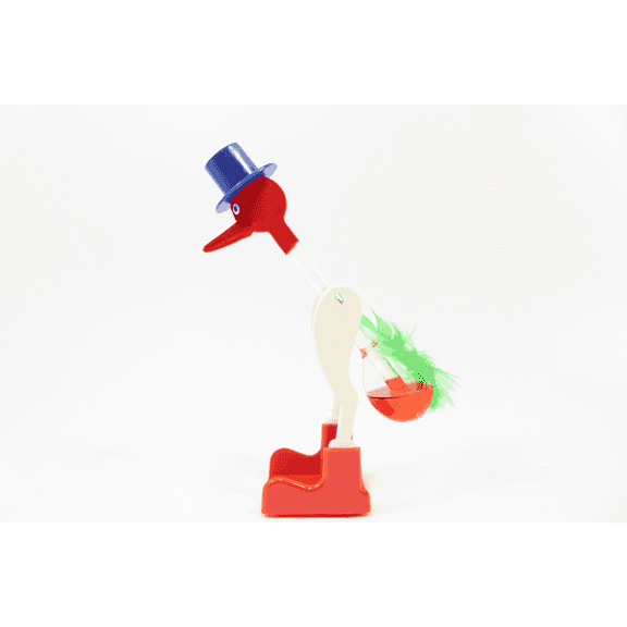 PowerTRC Perpetual Motion Sippy Dripping Drinking Bird Original Vintage Retro Science Birds