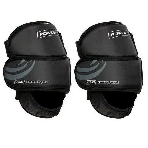 PowerTek V5.0 Barikad Flex Plus Ice Hockey Goal Keeper Goalie Knee Pads - Adult