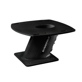 Scanstrut APT-150-01-BLK Aluminum Powertower Aft Leaning - 6", Black