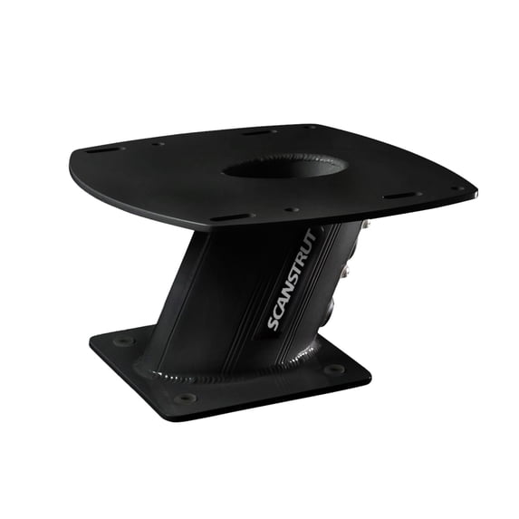 Scanstrut APT-150-01-BLK Aluminum Powertower Aft Leaning - 6", Black