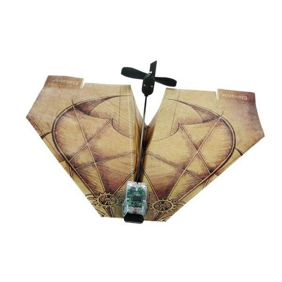 PowerUp Paper Airplane Waterproof Template 2.0/3.0 - Waterproof Template Only - Leonardo da-Vinci