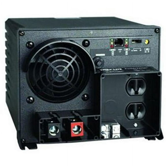 PowerVerter Plus PV1250FC Inverter - Input Voltage:12V DC - Output Voltage:120V AC - 1250W Pulse-width Modulated Sine Wave